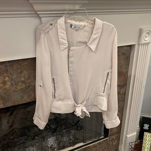 Jennifer Lopez zipper blouse